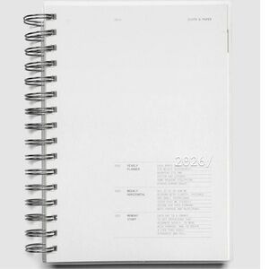 Cloth & Paper 2026 Planner from November Intention Box